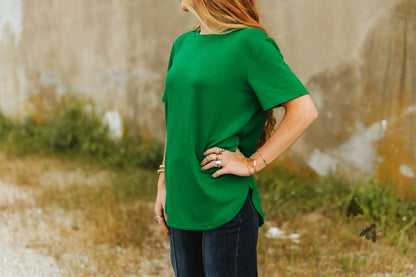 Kelly Green Cloud Tee