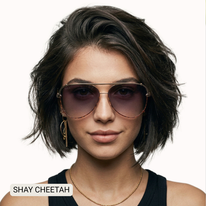 SHAY - Women's Polarized Large Hair Friendly Aviator
