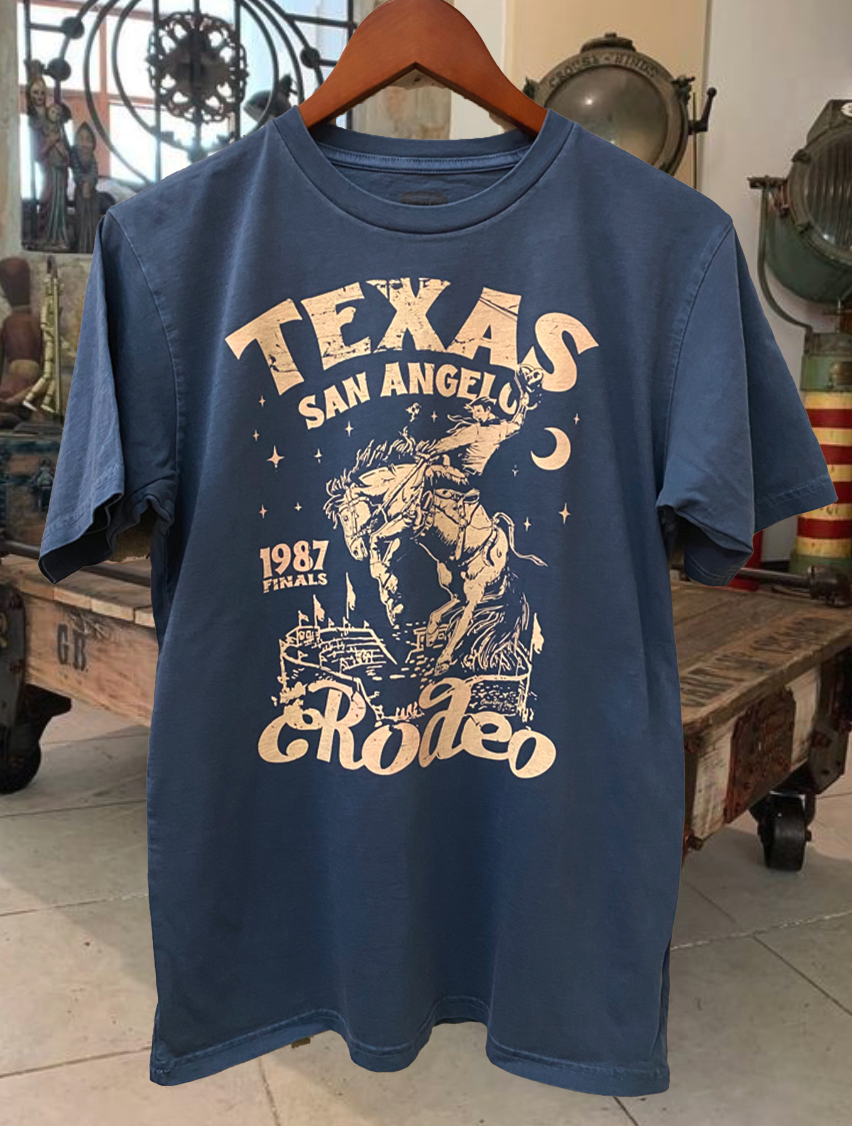 San Angelo Rodeo Finals Vintage Relaxed Tee