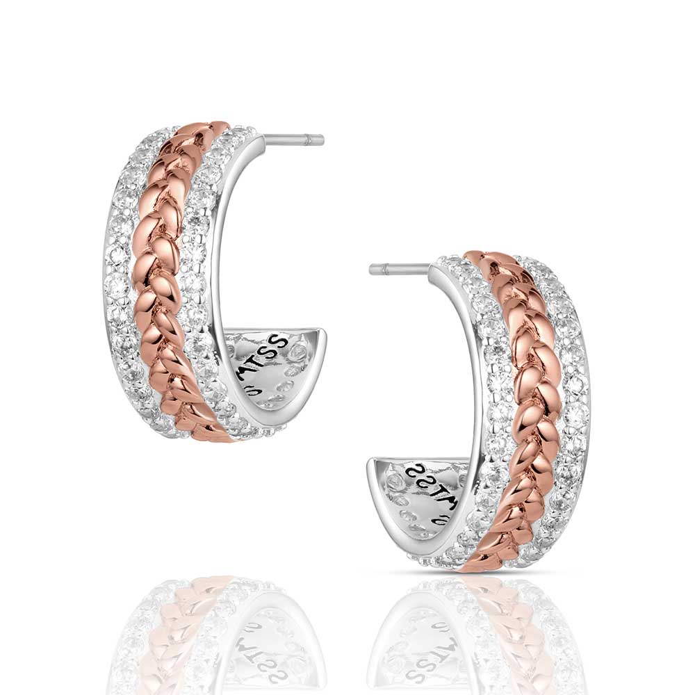 Montana Silversmith High Prairie Hoop Earrings
