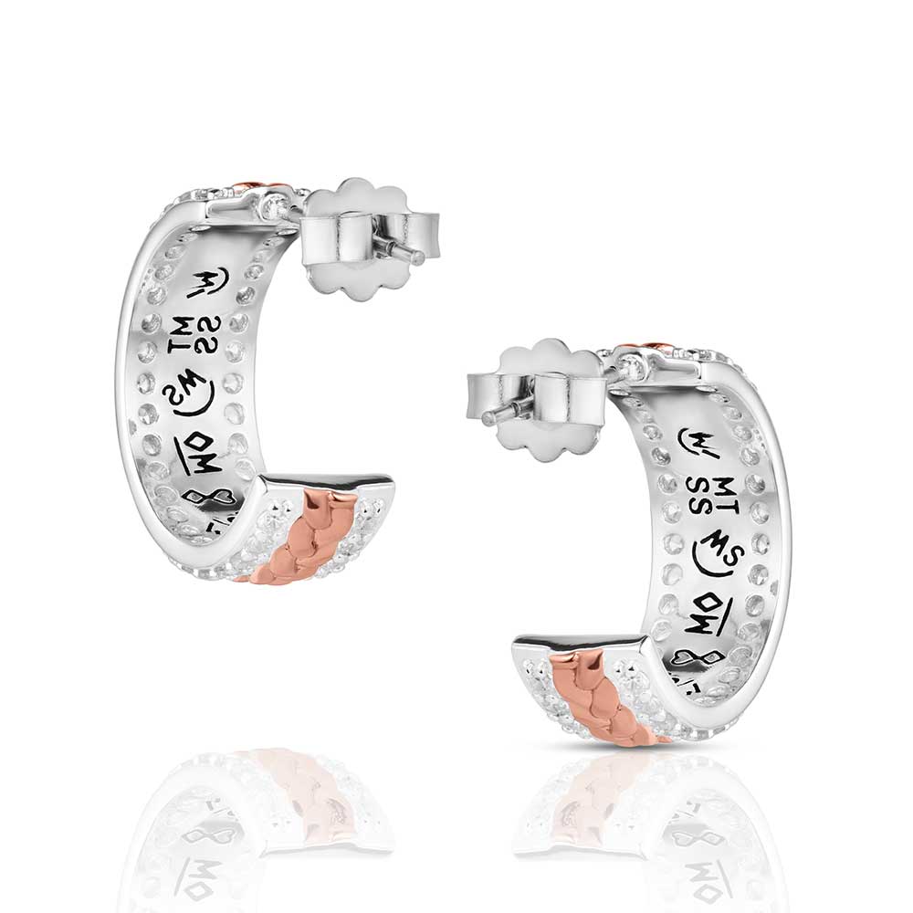 Montana Silversmith High Prairie Hoop Earrings