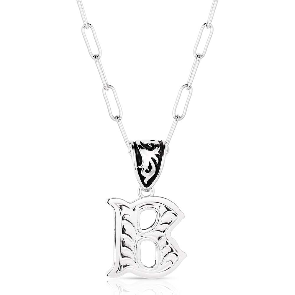 Montana Silversmith Western Initial Necklace