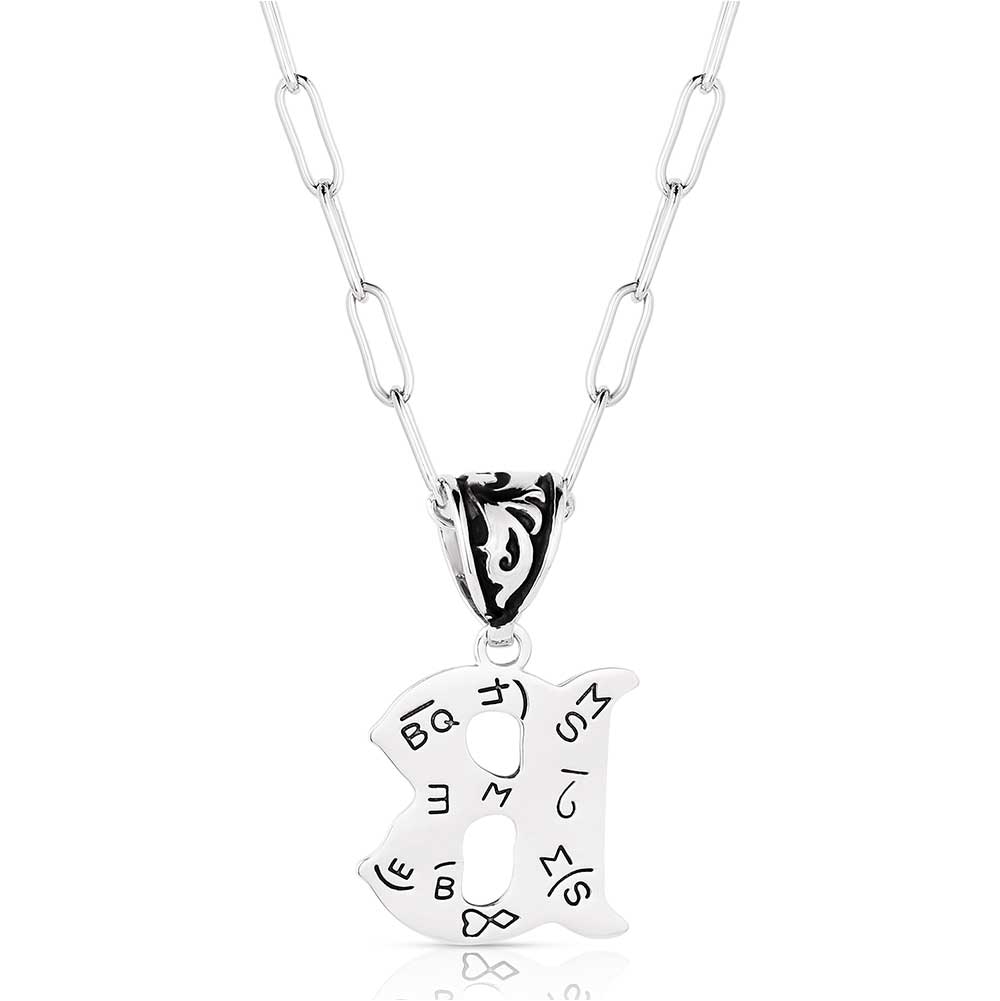Montana Silversmith Western Initial Necklace