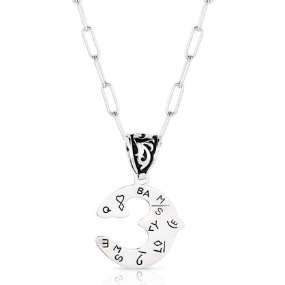 Montana Silversmith Western Initial Necklace