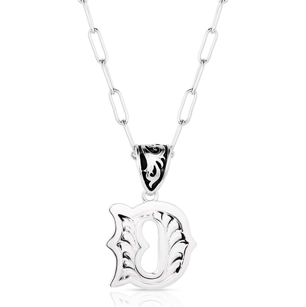 Montana Silversmith Western Initial Necklace