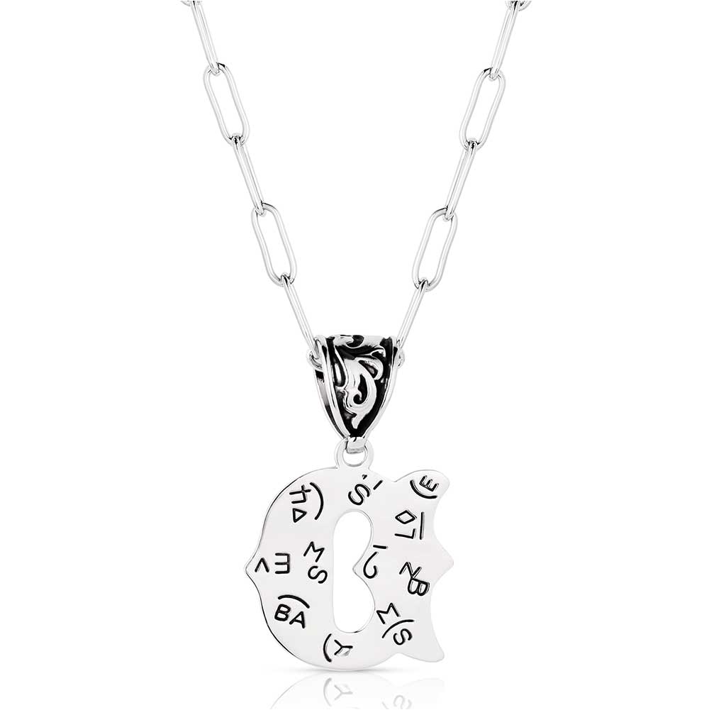 Montana Silversmith Western Initial Necklace
