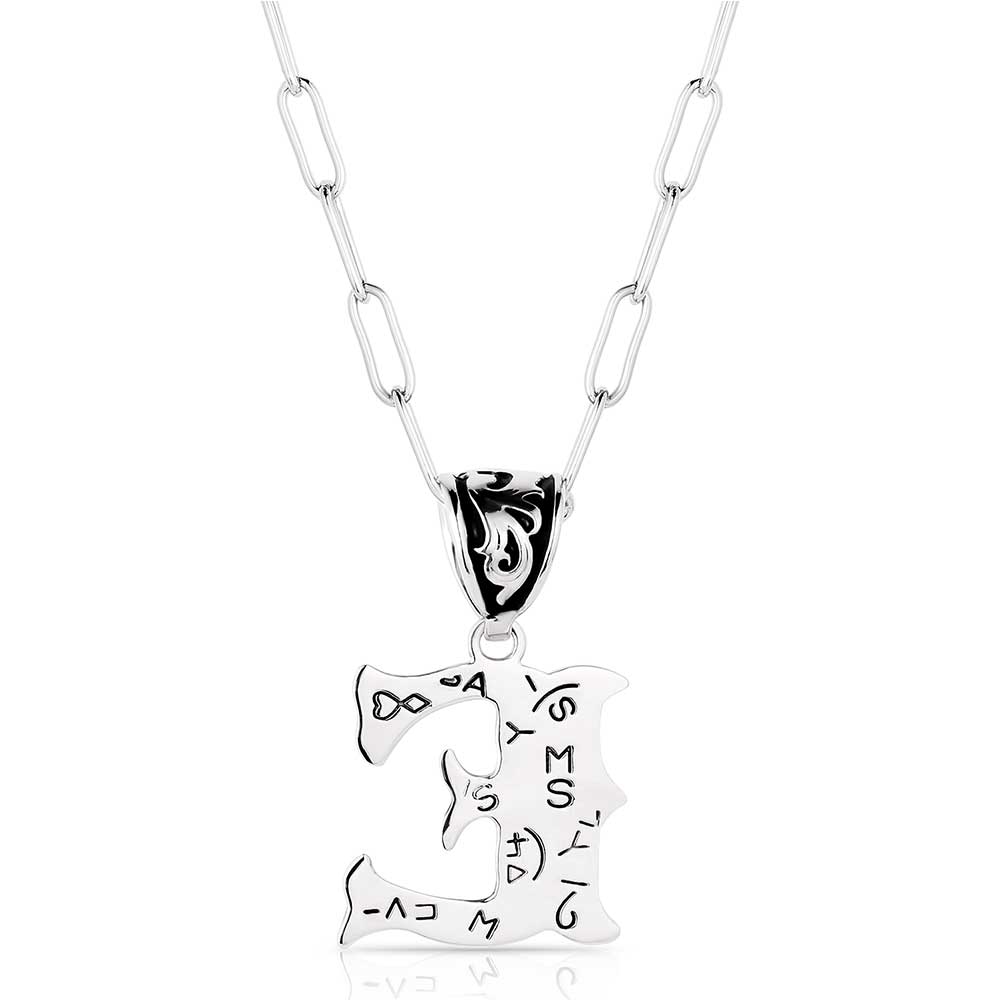 Montana Silversmith Western Initial Necklace