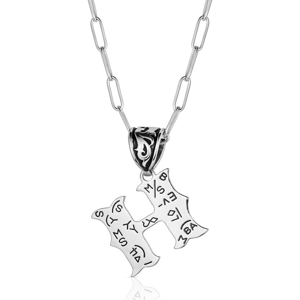 Montana Silversmith Western Initial Necklace