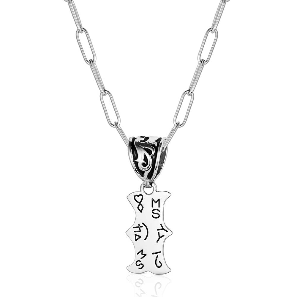 Montana Silversmith Western Initial Necklace