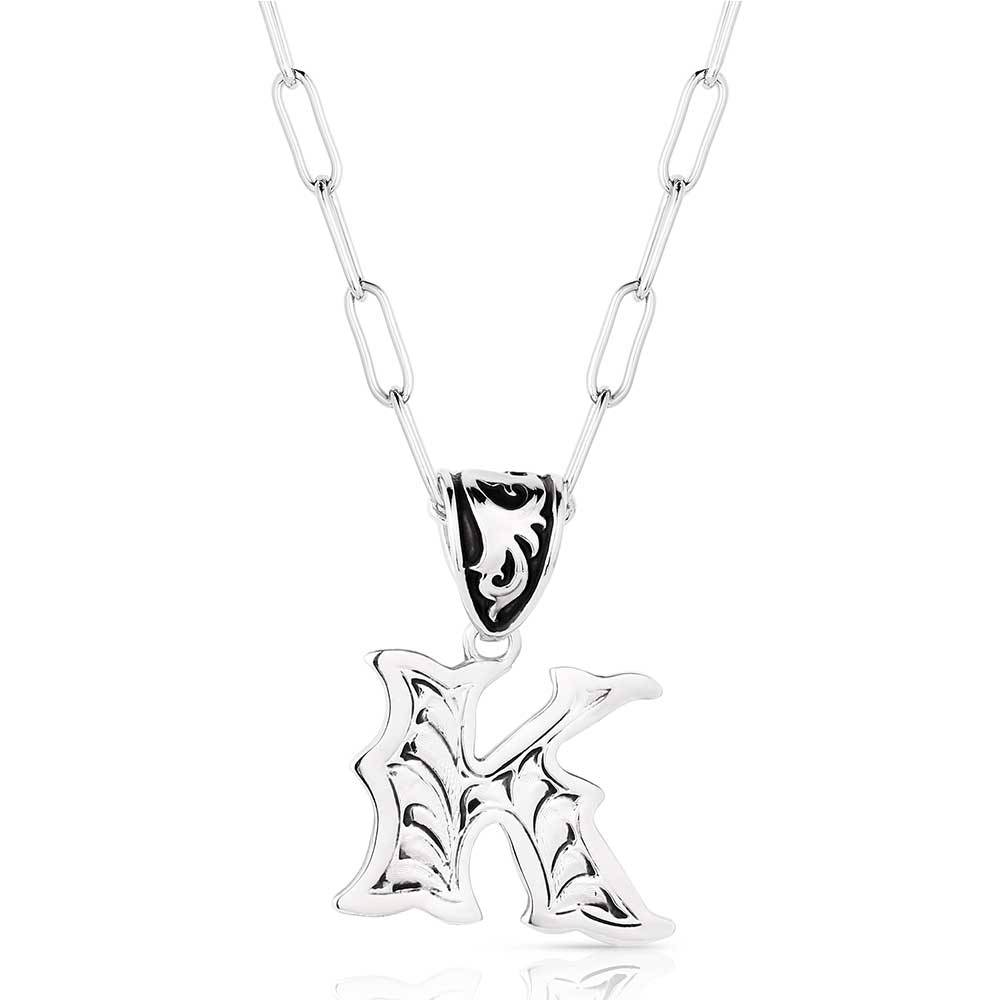 Montana Silversmith Western Initial Necklace