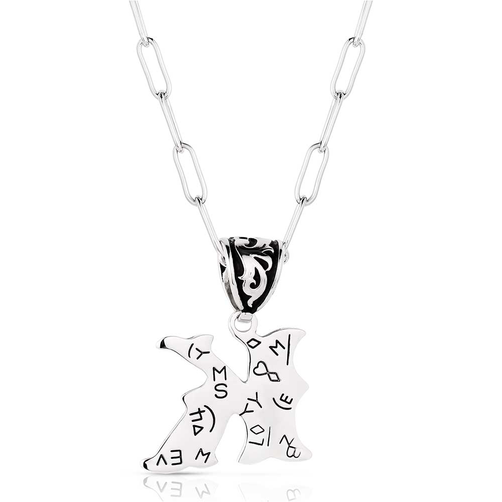 Montana Silversmith Western Initial Necklace