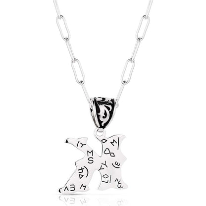 Montana Silversmith Western Initial Necklace