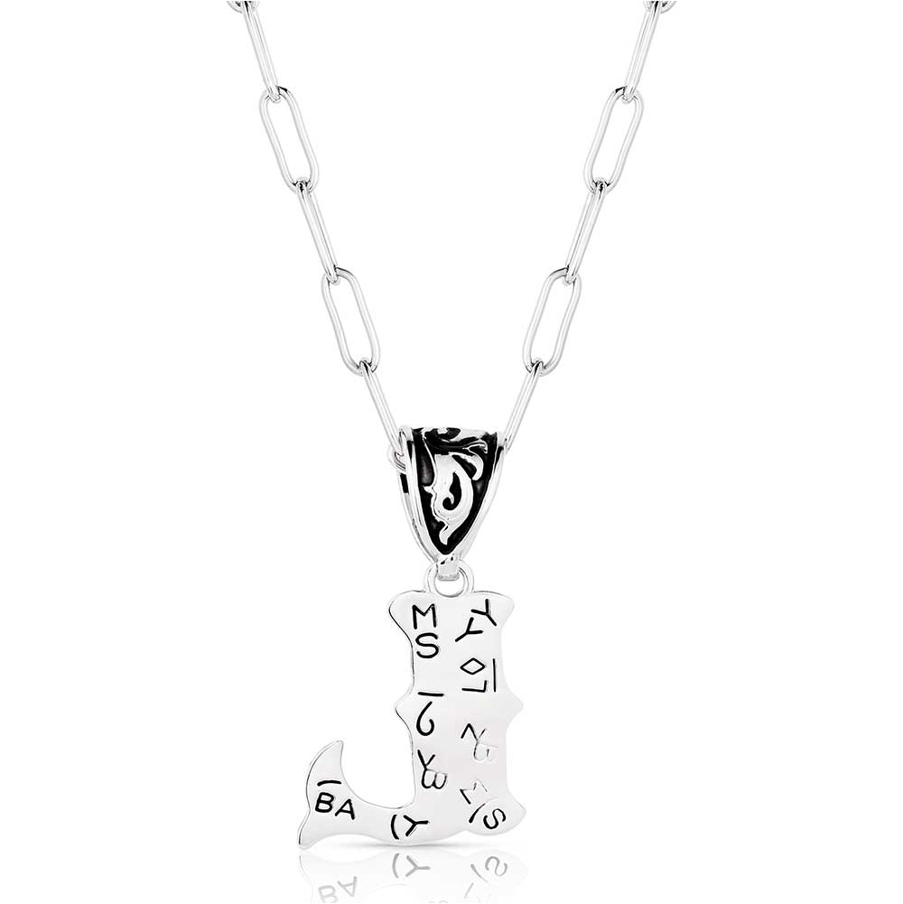 Montana Silversmith Western Initial Necklace
