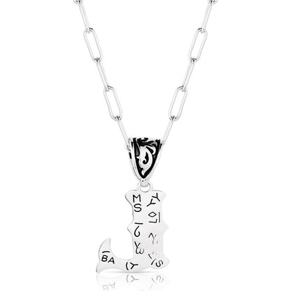 Montana Silversmith Western Initial Necklace
