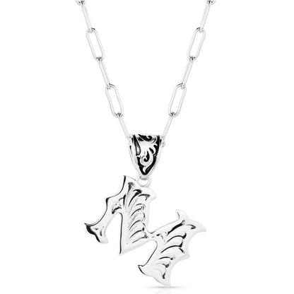 Montana Silversmith Western Initial Necklace