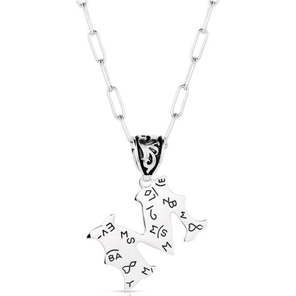 Montana Silversmith Western Initial Necklace