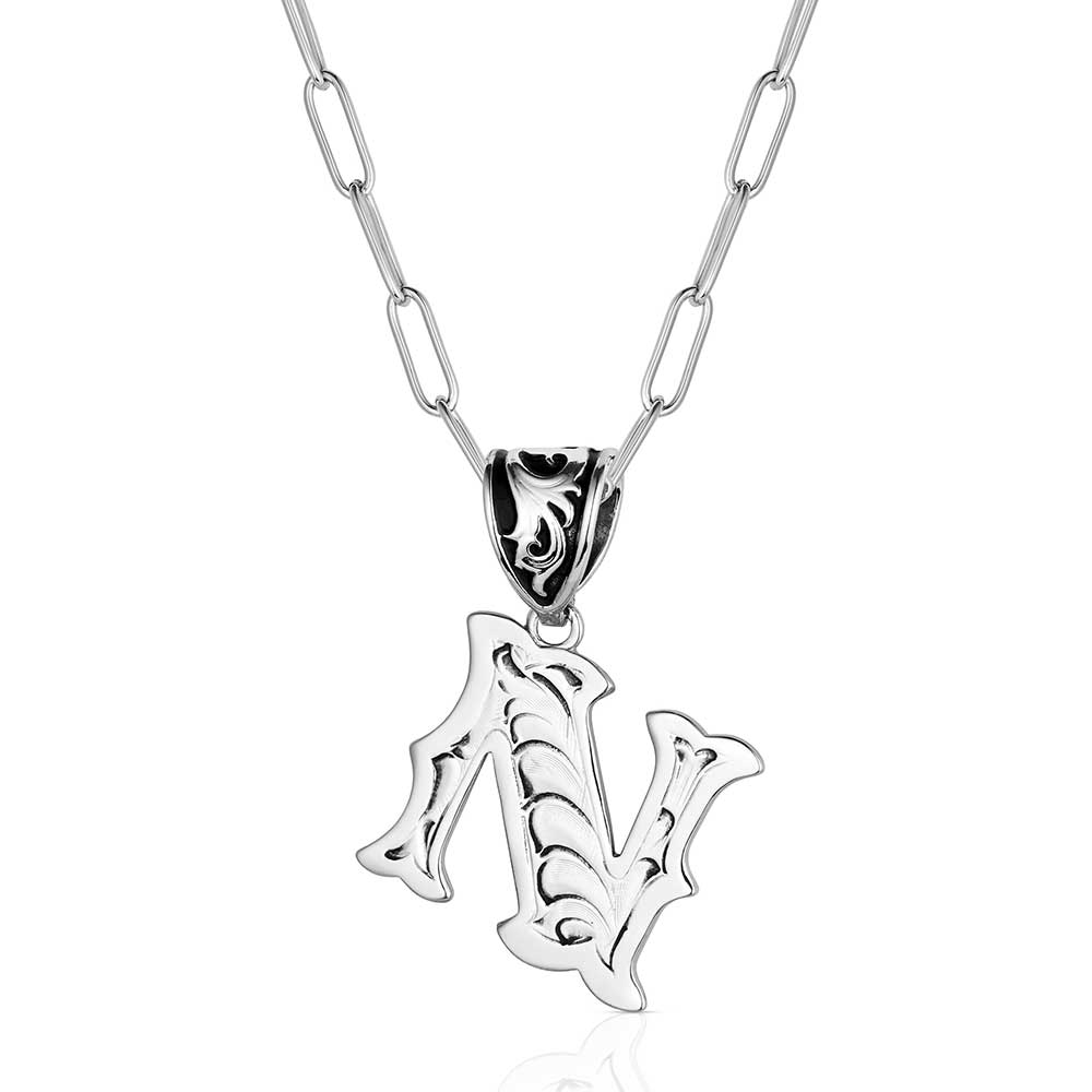 Montana Silversmith Western Initial Necklace