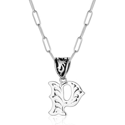 Montana Silversmith Western Initial Necklace