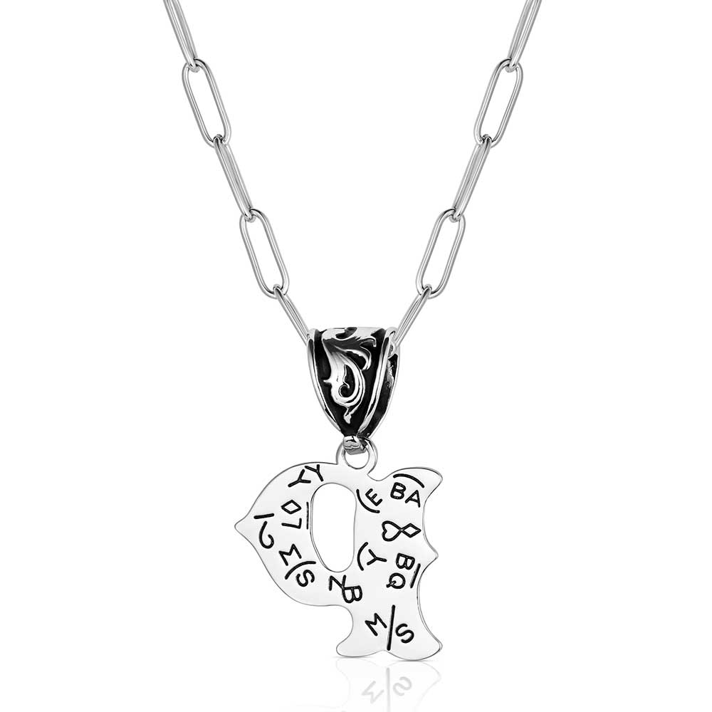 Montana Silversmith Western Initial Necklace