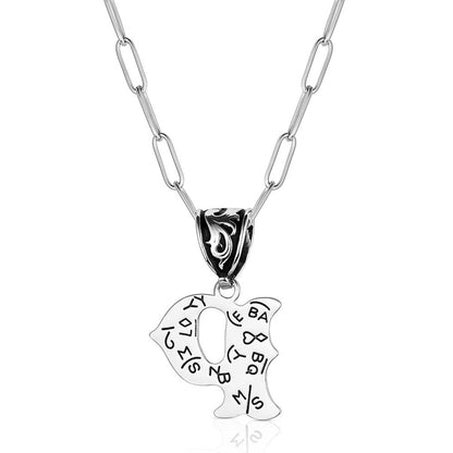 Montana Silversmith Western Initial Necklace