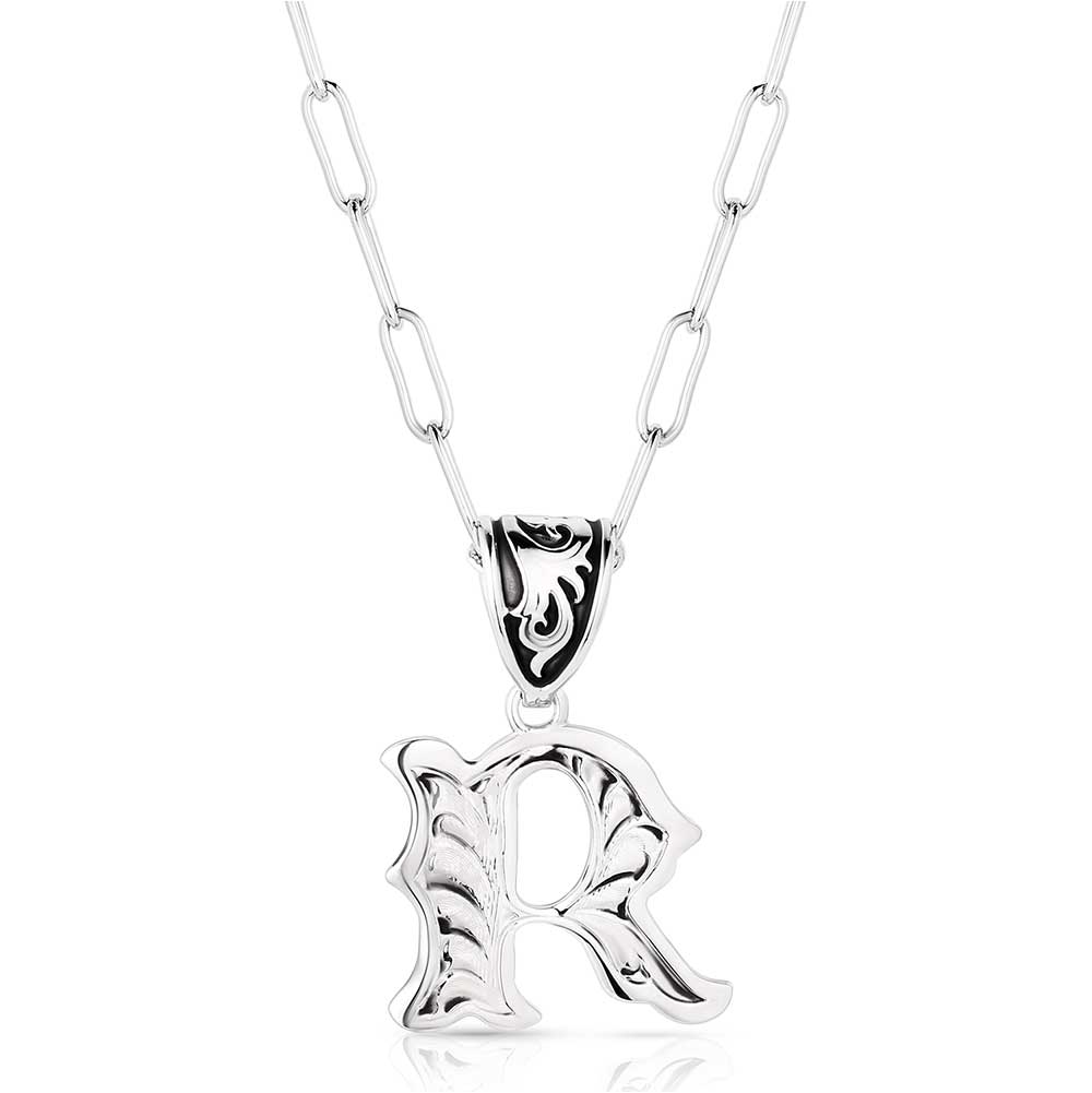 Montana Silversmith Western Initial Necklace