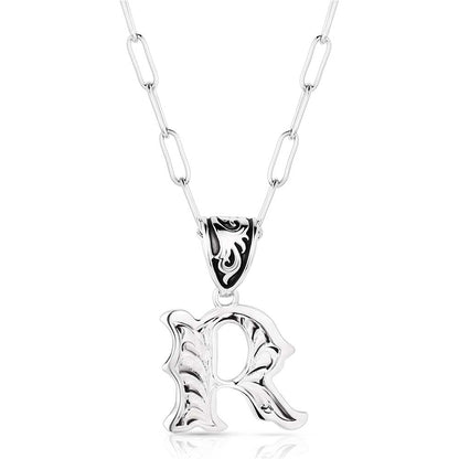 Montana Silversmith Western Initial Necklace