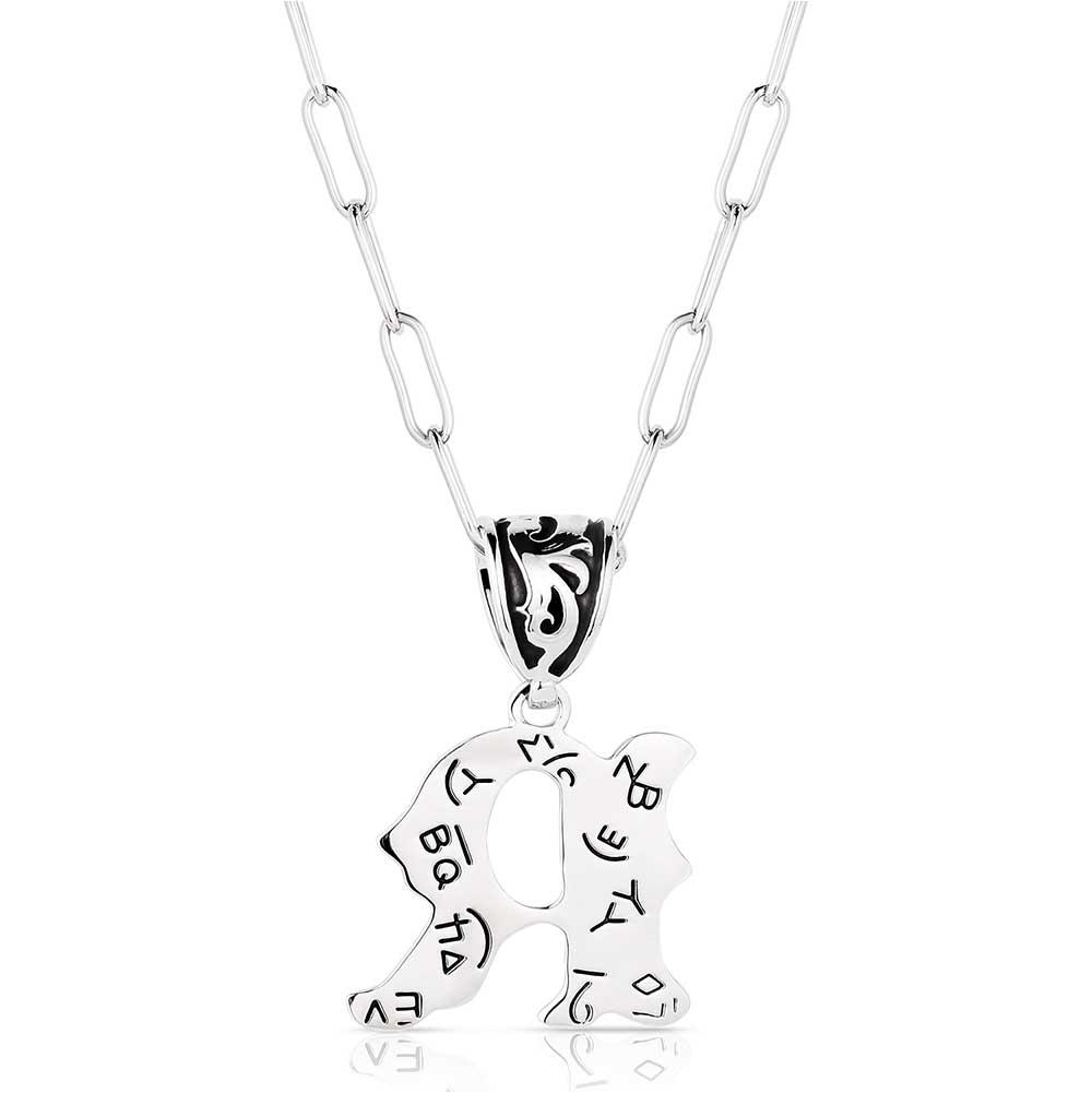 Montana Silversmith Western Initial Necklace