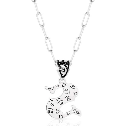 Montana Silversmith Western Initial Necklace