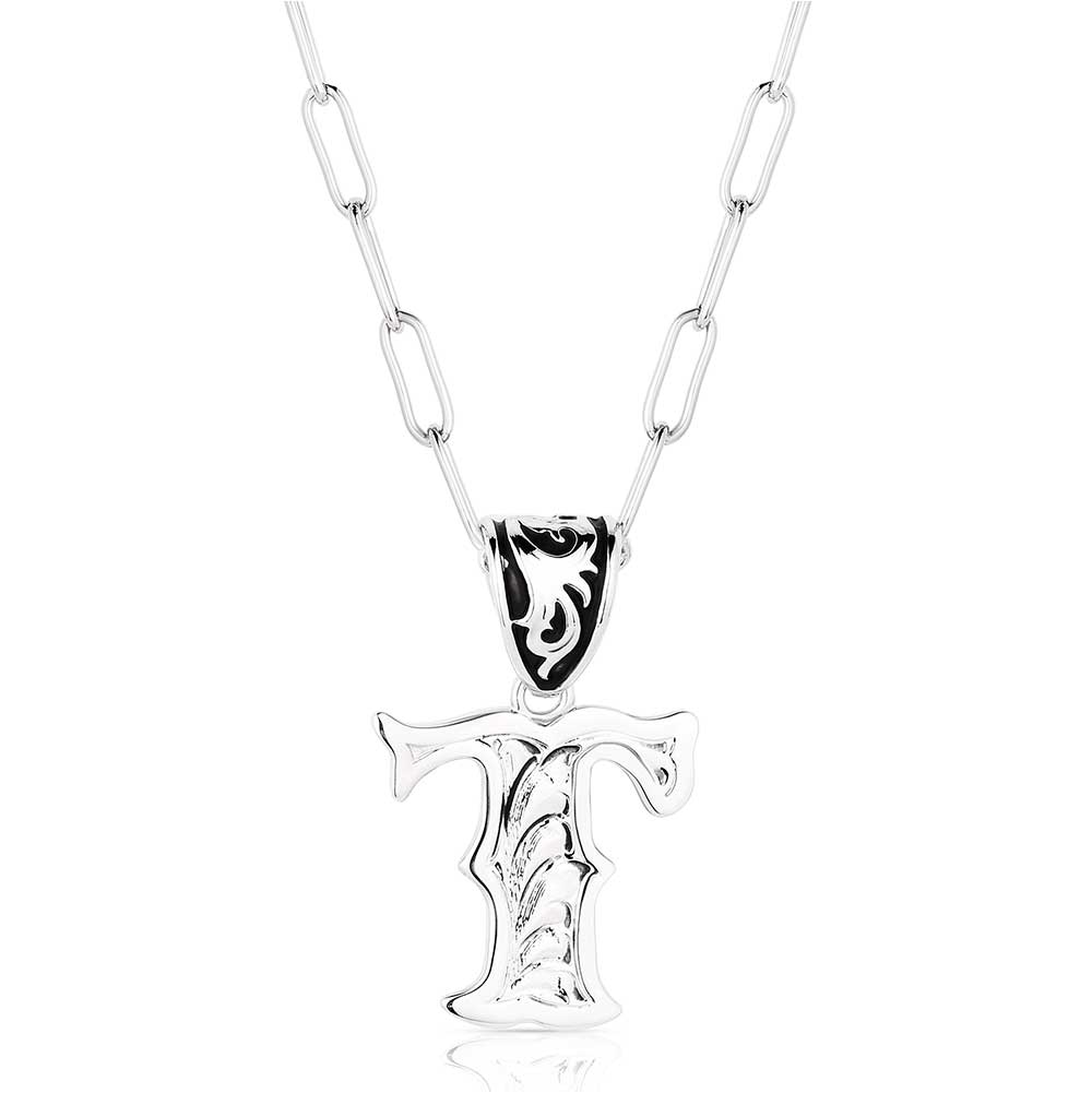 Montana Silversmith Western Initial Necklace