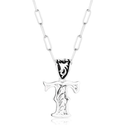 Montana Silversmith Western Initial Necklace