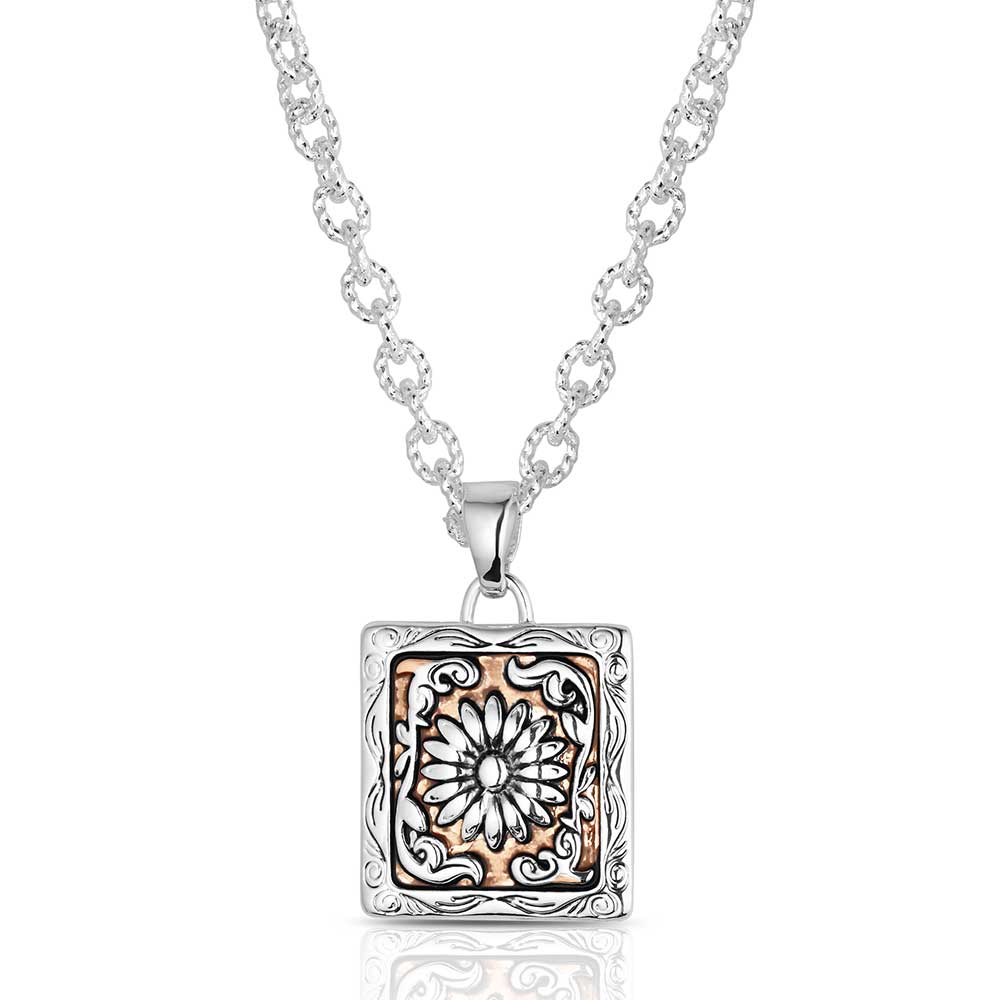 Montana Silversmith Ranch House Floral Necklace
