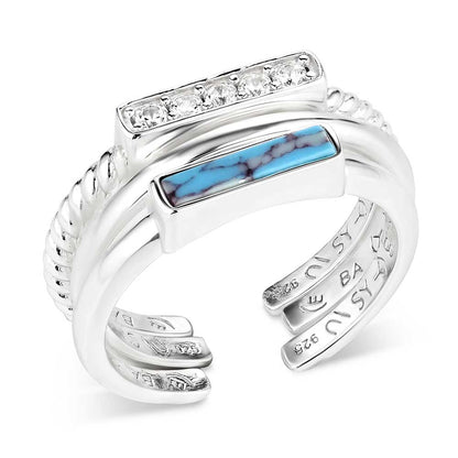 Montana Silversmith Triple Threat Stacked Ring Set