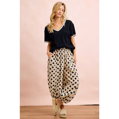 Polka Dot Balloon Pants
