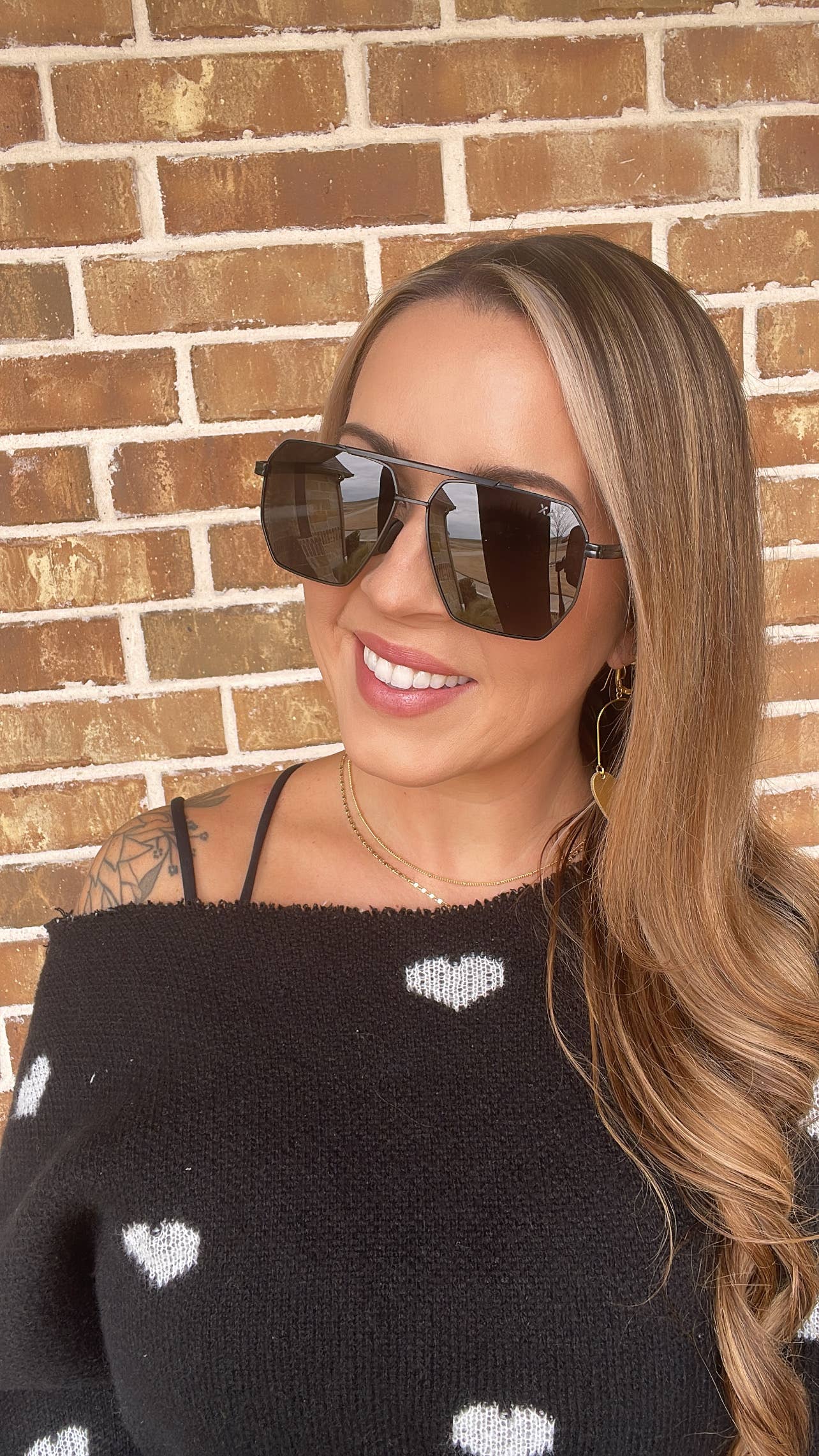 AXL - Unisex Geometric Aviator Polarized Sunglasses
