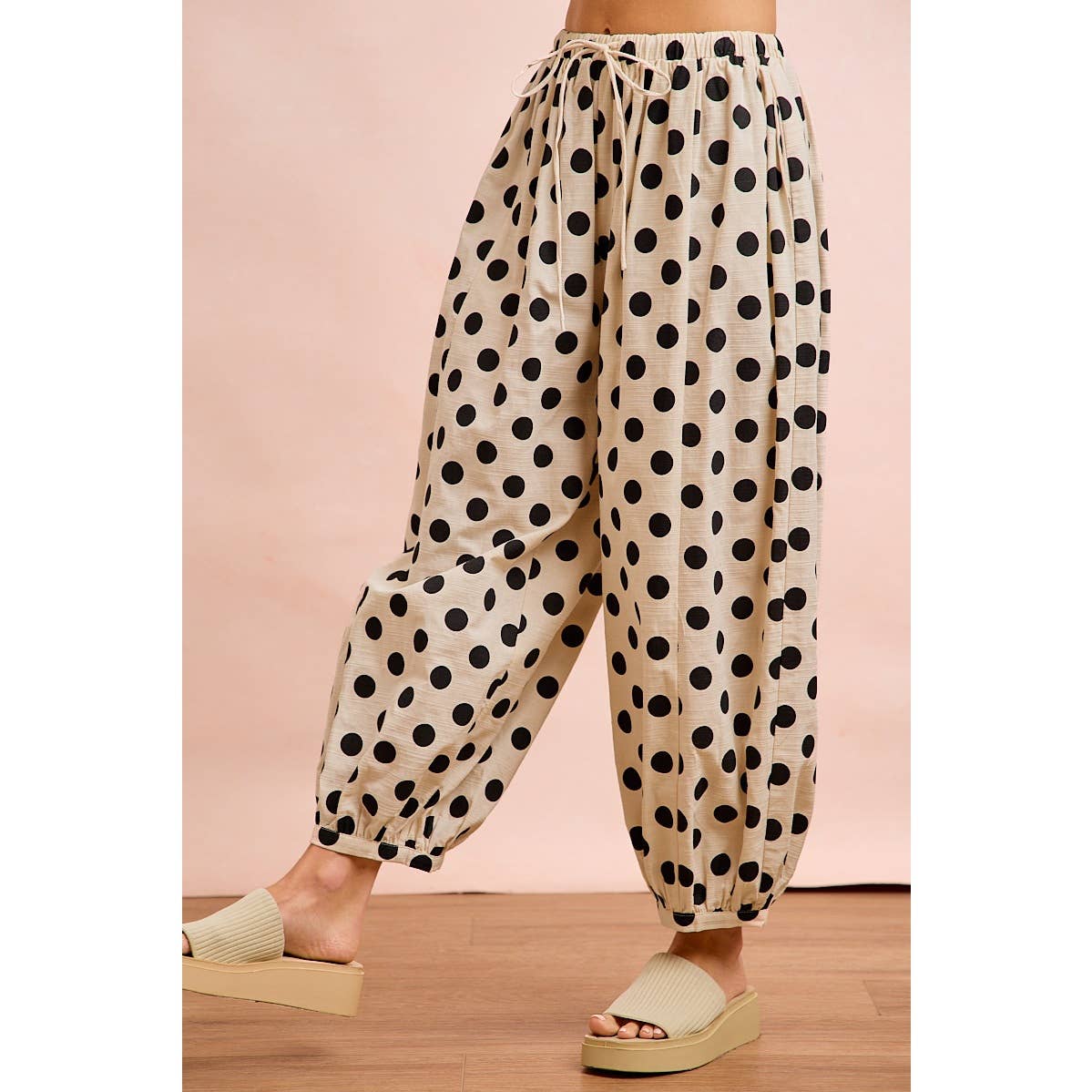 Polka Dot Balloon Pants