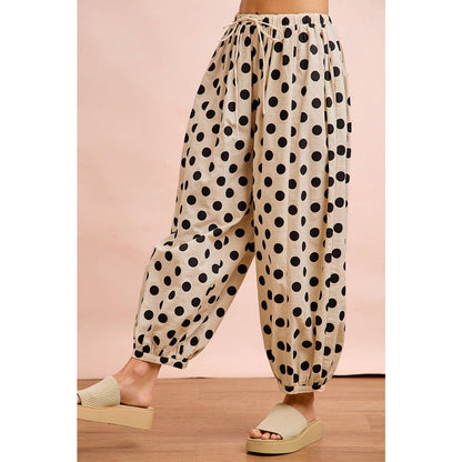 Polka Dot Balloon Pants