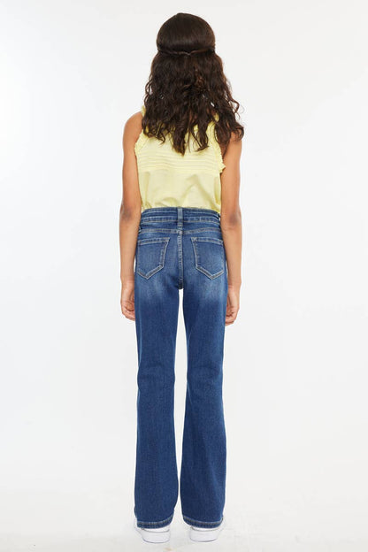 KanCan Elaine High Rise Bootcut Kids Jean