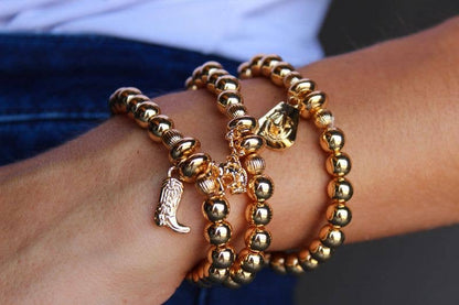 West & Co. 3pc Bracelet Set w/ Charms
