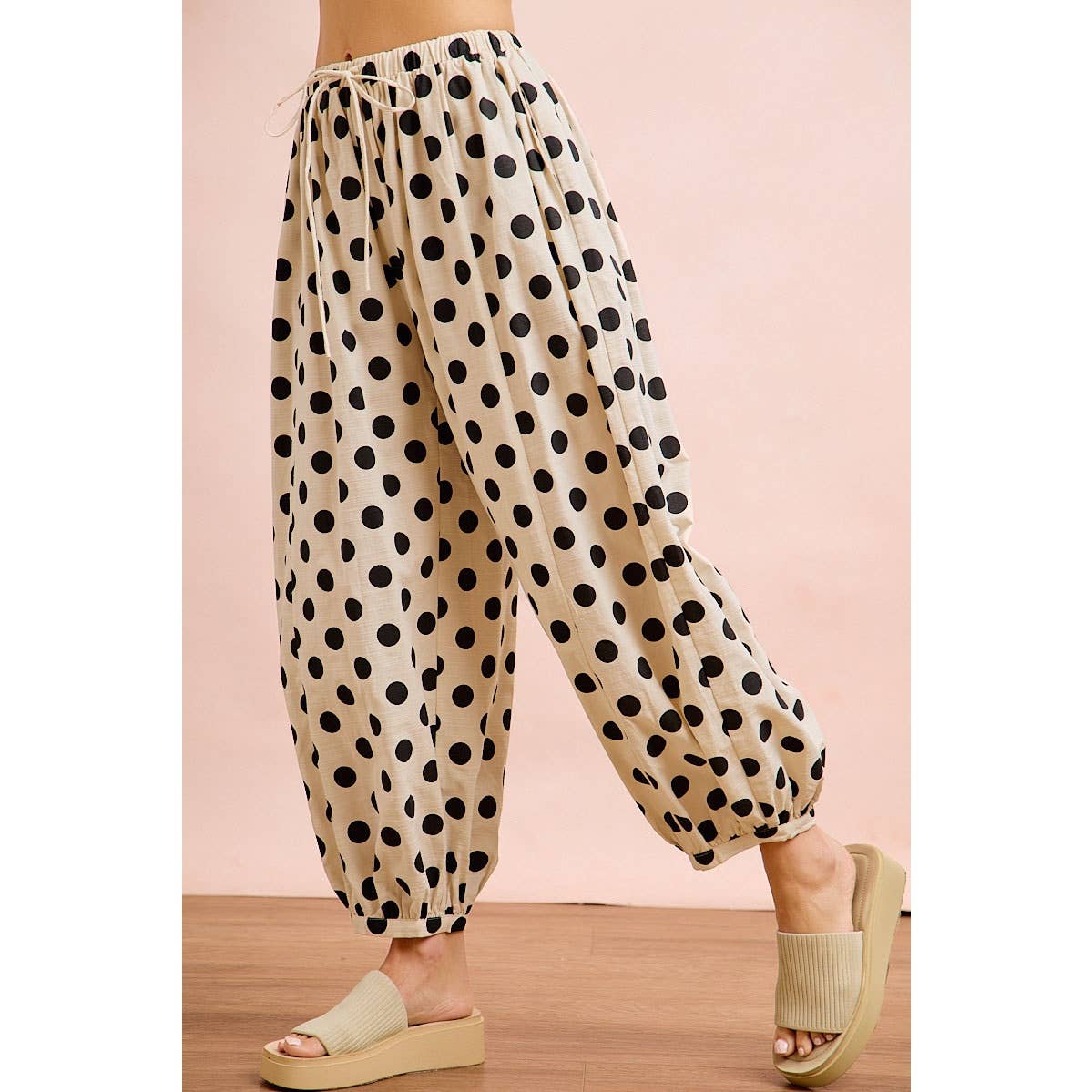 Polka Dot Balloon Pants