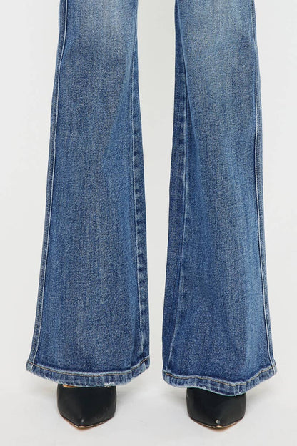 KanCan Luke High Rise Flared Jeans
