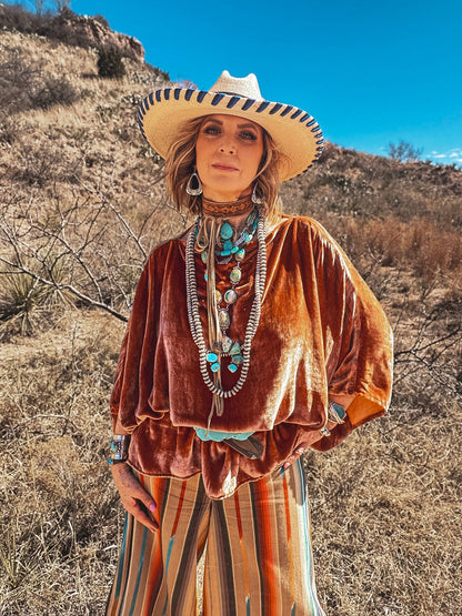 Silverado Apparel Remi Top - Rust