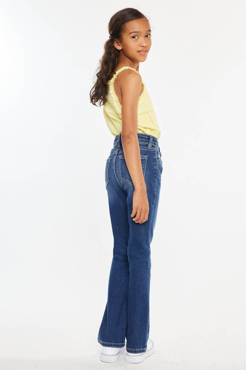 KanCan Elaine High Rise Bootcut Kids Jean