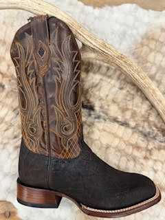 Stetson Thunder Brown Elephant Boots