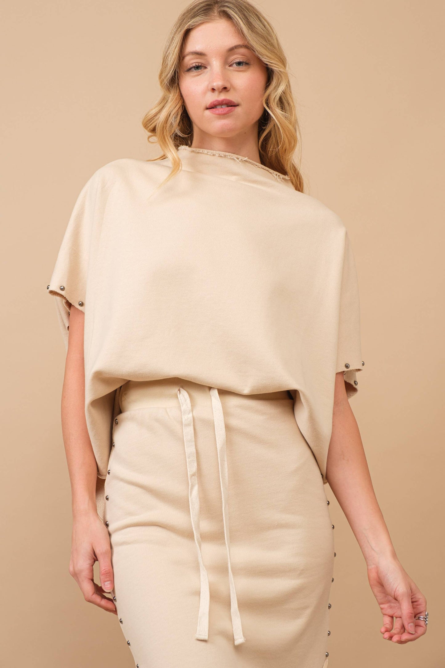 French Terry Boxy Top