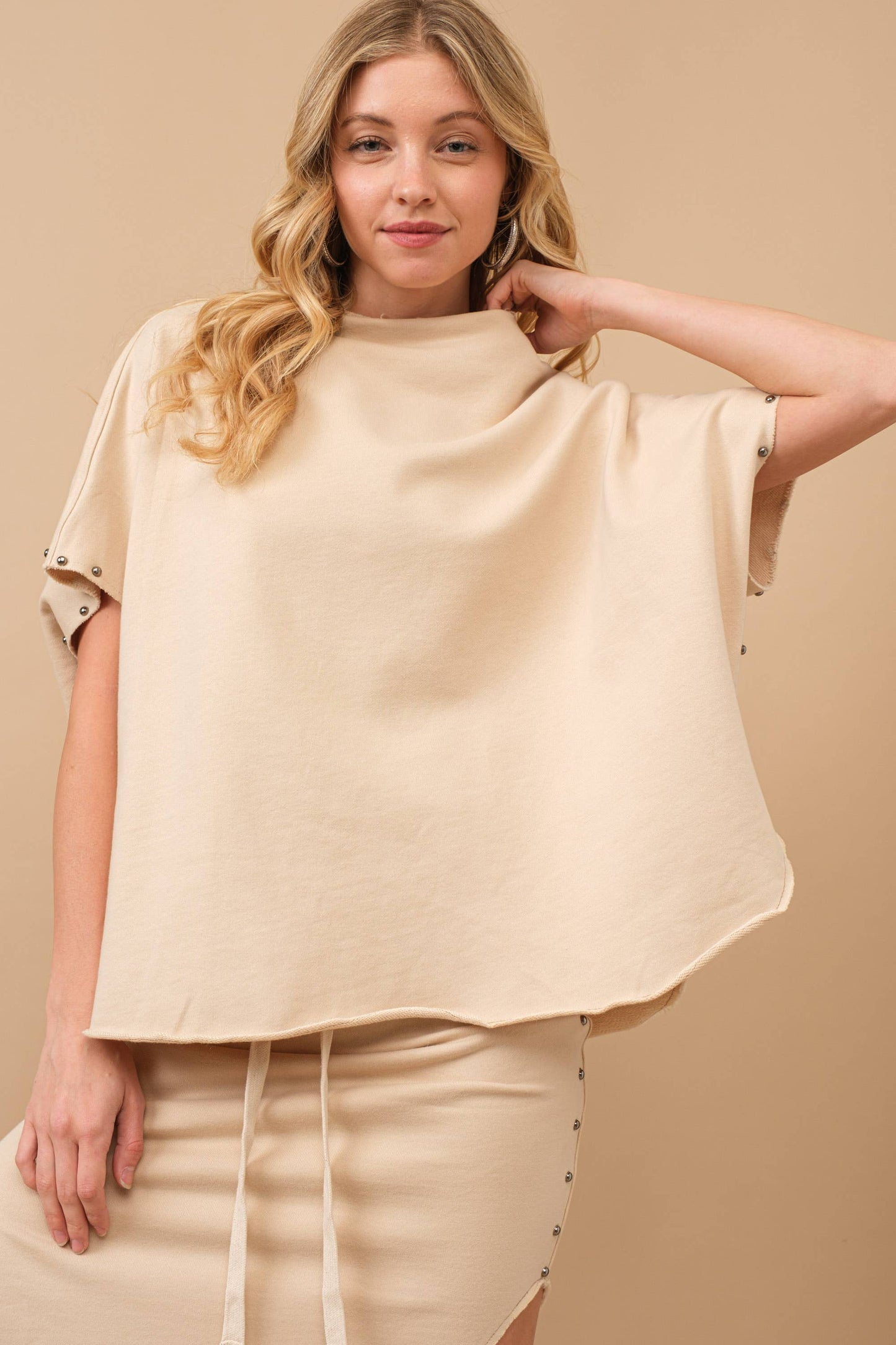 French Terry Boxy Top