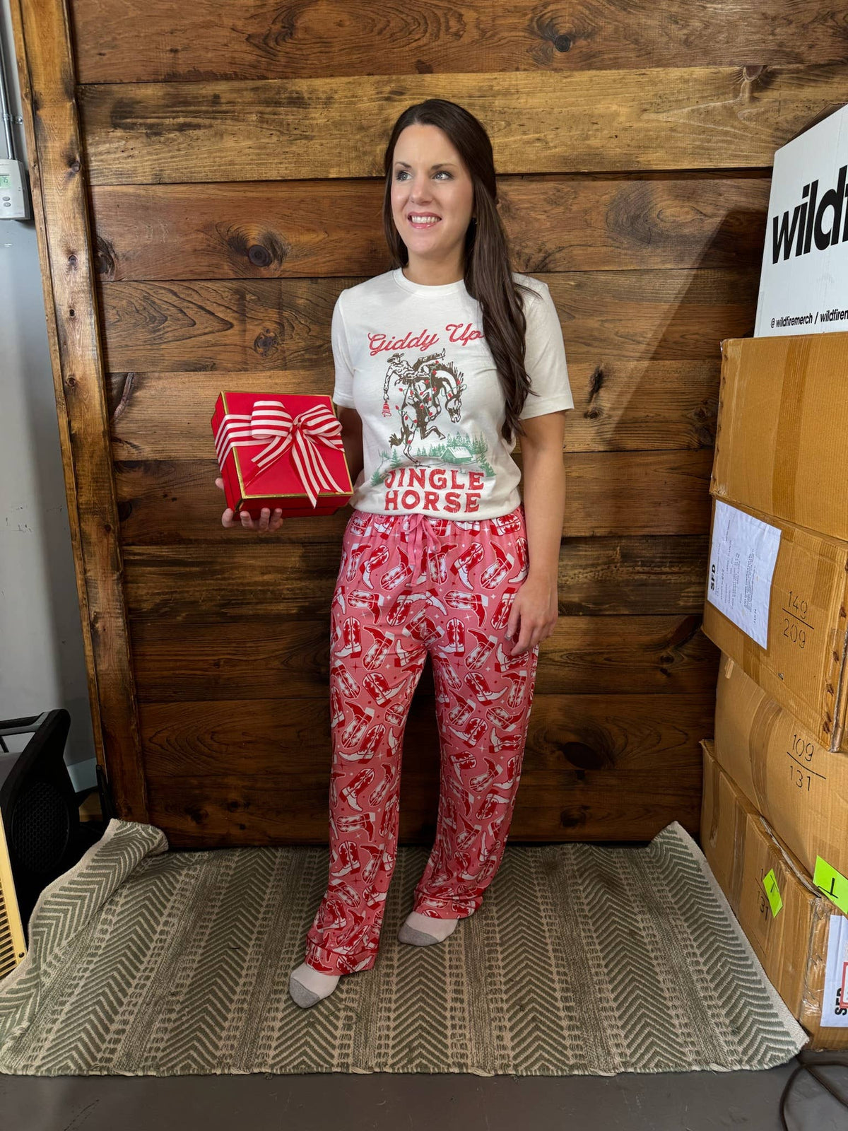 Giddy Up Jingle Horse Shirt