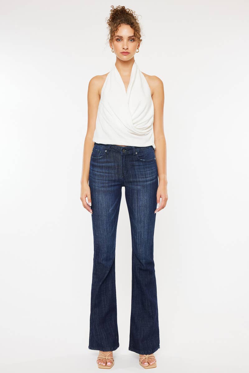 KanCan Celestine Mid Rise Flare Jeans