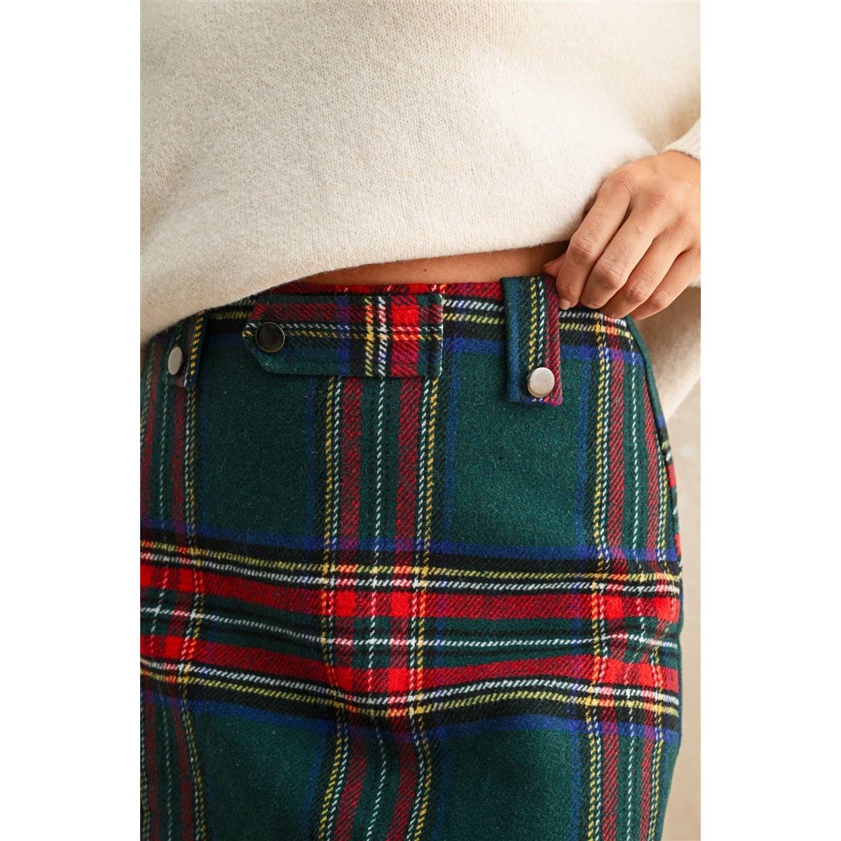 Highland Charm Plaid Mini Skort