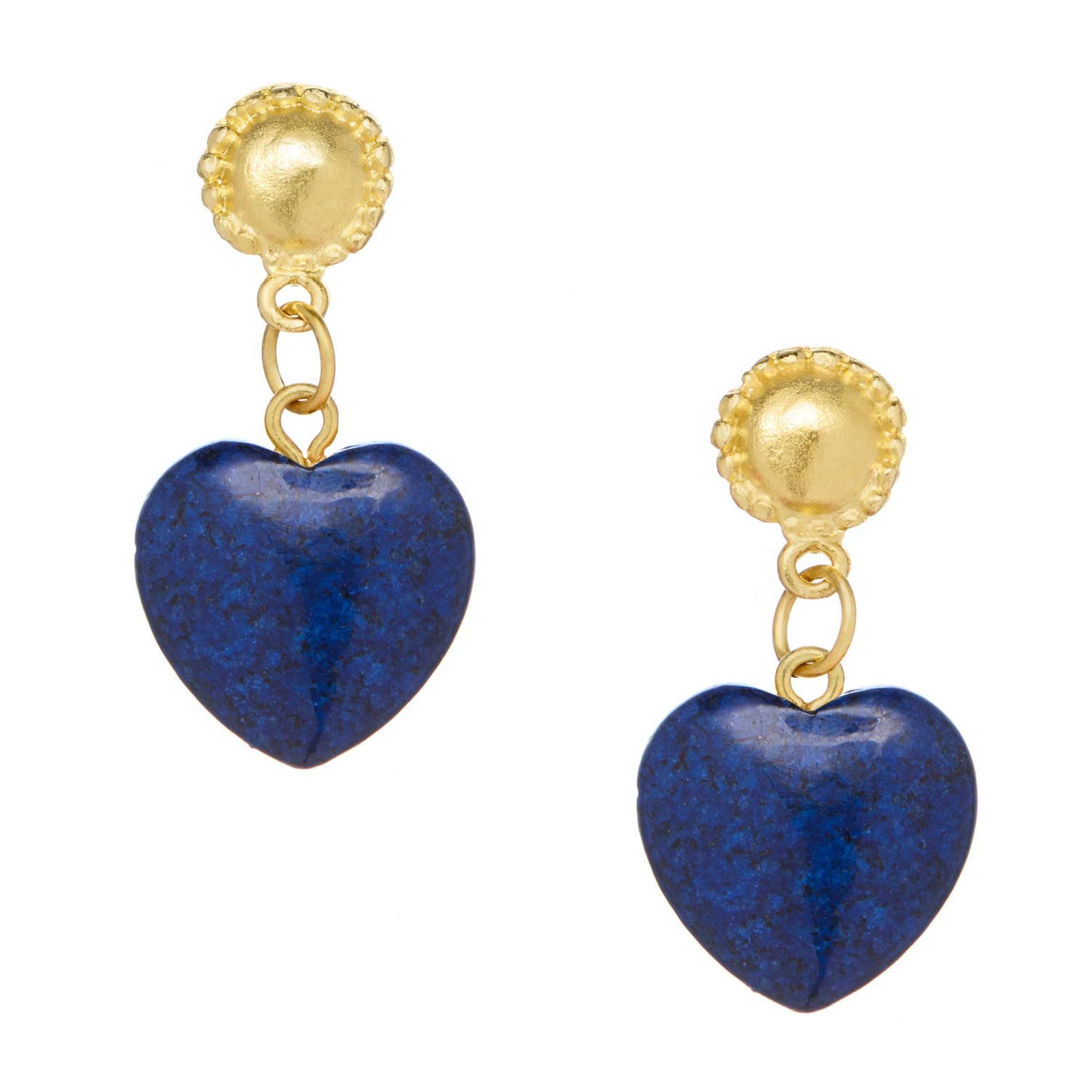Susan Shaw Loren Heart Earrings