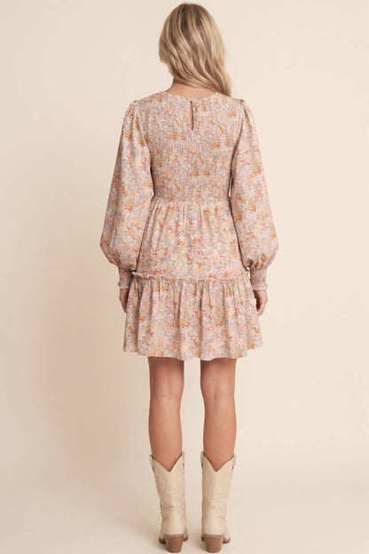 Autumn Garden Mini Dress